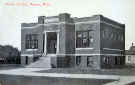 Public Library, Benson Minnesota, 1910