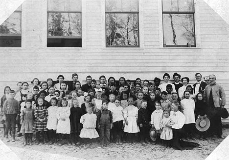 School, Big Falls Minnesota, 1900