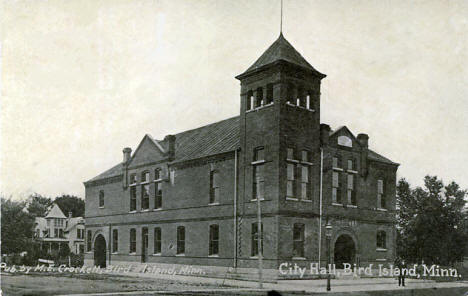 City Hall, Bird Island Minnesota, 1914