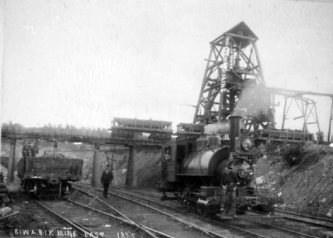 Biwabik Mine East, 1895