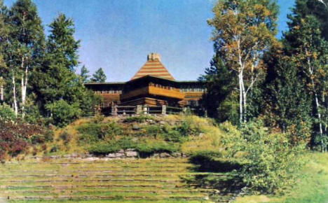 Main Lodge, St. Louis County 4-H Club Camp near Biwabik Minnesota, 1959
