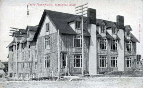 Teepe-Tonka Hotel, Blackduck Minnesota, 1908