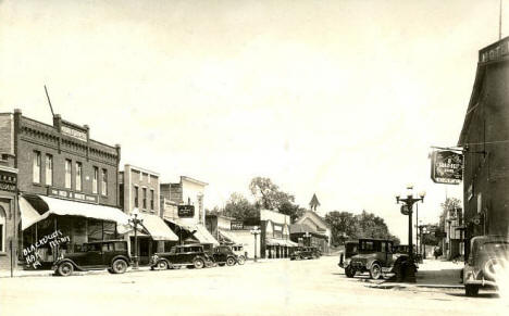 Street scene, Blackduck Minnesota, 1940