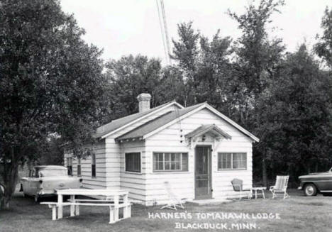 Harner's Tomahawk Lodge near Blackduck Minnesota, 1950's