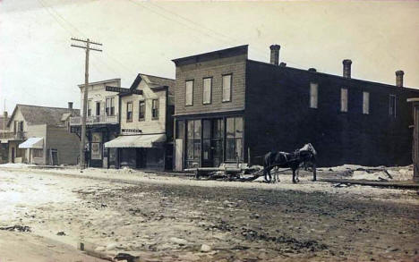 Street scene, Blackduck Minnesota, early 1910's?