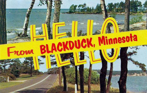 Hello from Blackduck Minnesota, 1961