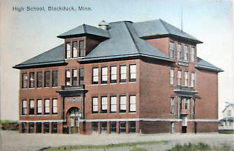High School, Blackduck Minnesota, 1917