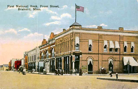 First National Bank, Brainerd Minnesota, 1900