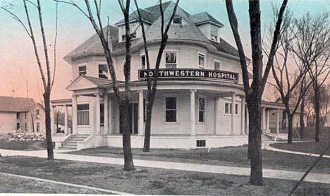 Northwestern Hospital, Brainerd Minnesota, 1915