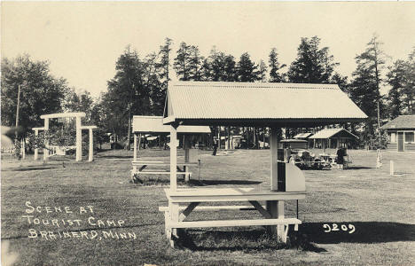 Tourist Camp, Brainerd Minnesota, 1925