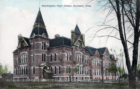 Washington High School, Brainerd Minnesota, 1910