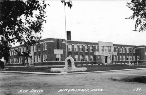 High School, Breckenridge Minnesota, 1946