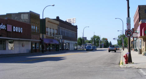 Street scene, Breckenridge Minnesota, 2008