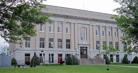 Wilkin County Courthouse in Breckenridge Minnesota, 2007
