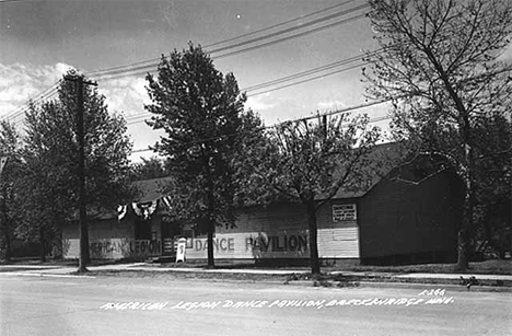 American Legion Dance Pavilion, Breckenridge Minnesota, 1953