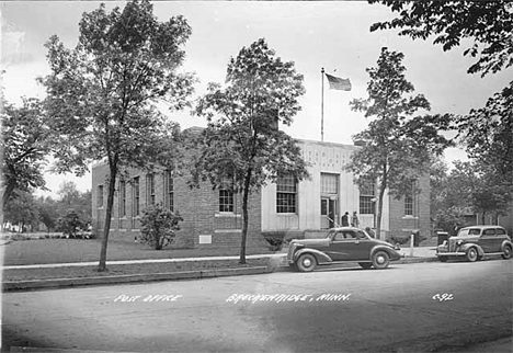 Post Office, Breckenridge Minnesota, 1953