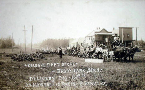 Kelsey's Department Store, Brook Park Minnesota, 1910