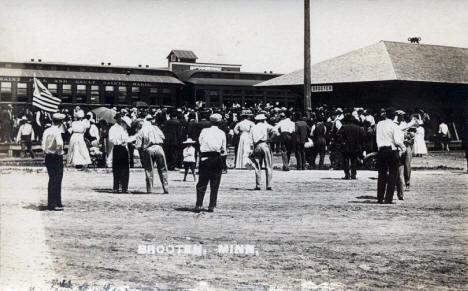 Railroad Depot, Brooten Minnesota, 1910's