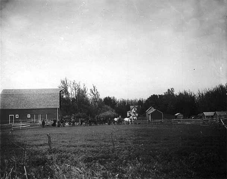 Home of Ole Halvorson, near Brooten Minnesota, 1910