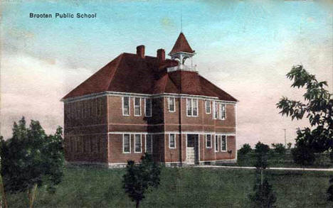 Public School, Brooten Minnesota, 1908