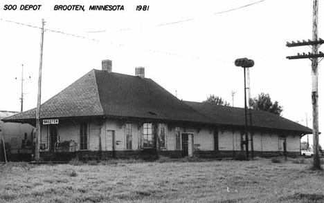 Soo Depot, Brooten Minnesota, 1981
