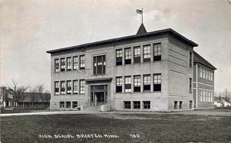 High School, Brooten Minnesota, 1917
