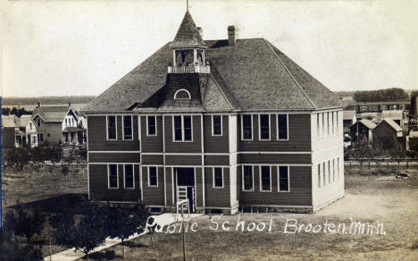 Public School, Brooten Minnesota, 1910