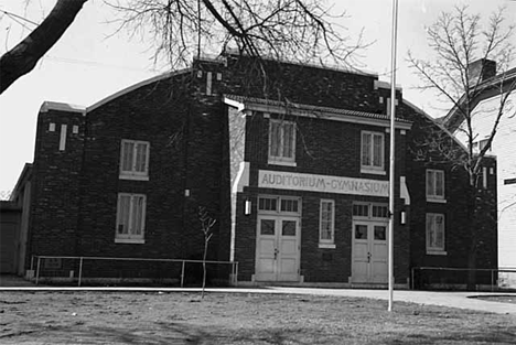 Browns Valley School addition, Browns Valley Minnesota, 1939