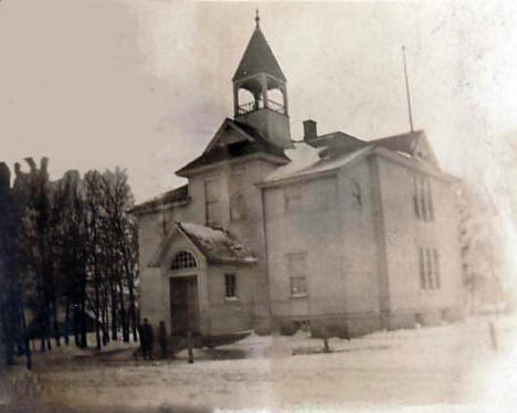 Brownsdale School, Brownsdale Minnesota, 1909