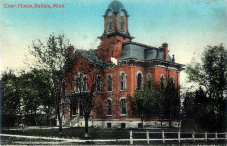 Court House, Buffalo Minnesota, 1910