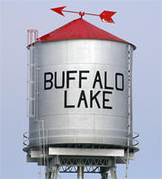 Buffalo Lake Minnesota water tower