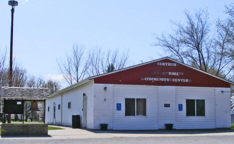 Community Center, Burtrum Minnesota, 2009