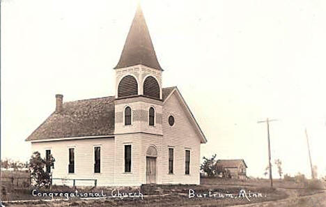 Congregational Church, Burtrum Minnesota, 1910's?