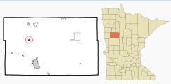 Location of Callaway, Minnesota