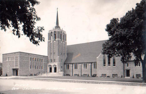 Our Saviors Lutheran Church, Canby Minnesota, 1954