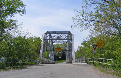 Old Single Lane 3rd Street Bridge, Cannon Falls Minnesota, 2010