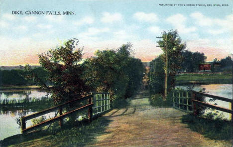 Dike, Cannon Falls Minnesota, 1909