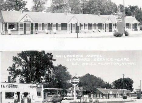 Wilford's Motel, Canton Minnesota, 1965