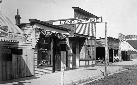 Land Office in Cass Lake Minnesota, 1900