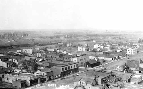 General view, Cass Lake Minnesota, 1910