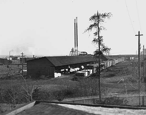 Planing mill, Cass Lake Minnesota, 1915