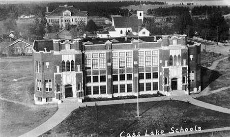 Cass Lake High School, Cass Lake Minnesota, 1932