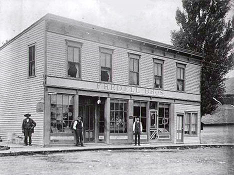 Fredell Brothers Store, Center City Minnesota, 1903