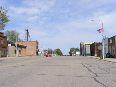 Street scene, Ceylon Minnesota, 2014