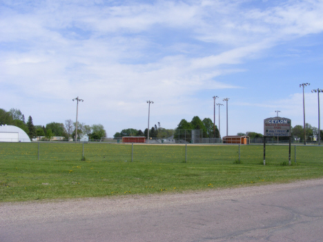 Baseball field, Ceylon Minnesota, 2014
