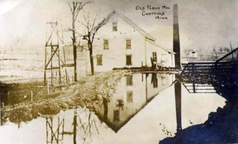 Old Flour Mill, Chatfield Minnesota, 1913
