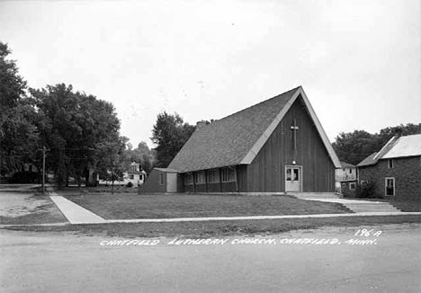 Chatfield Lutheran Church, Chatfield Minnesota, 1952