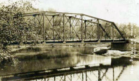 Highway Bridge, Chatfield Minnesota, 1924