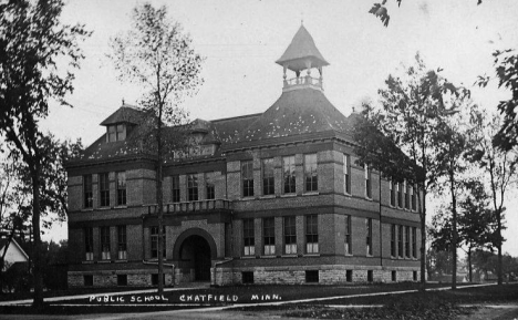 Public School,. Chatfield Minnesota, 1910's?