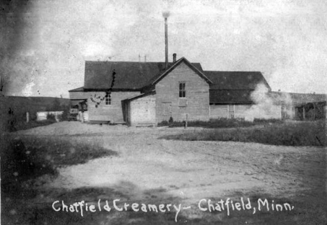 Chatfield Creamery, Chatfield Minnesota, 1908